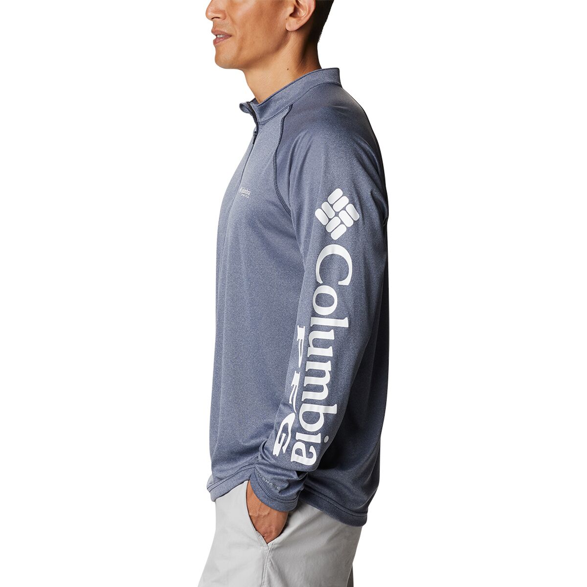 Columbia Terminal Tackle Heather 1/4-Zip Shirt - Men's - Clothing