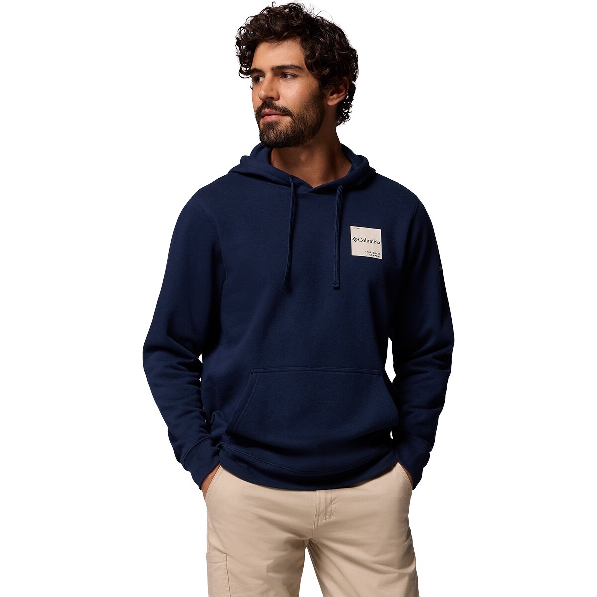 Columbia Trek Hoodie - Men's Collegiate Navy/Boxy Brand, XXL