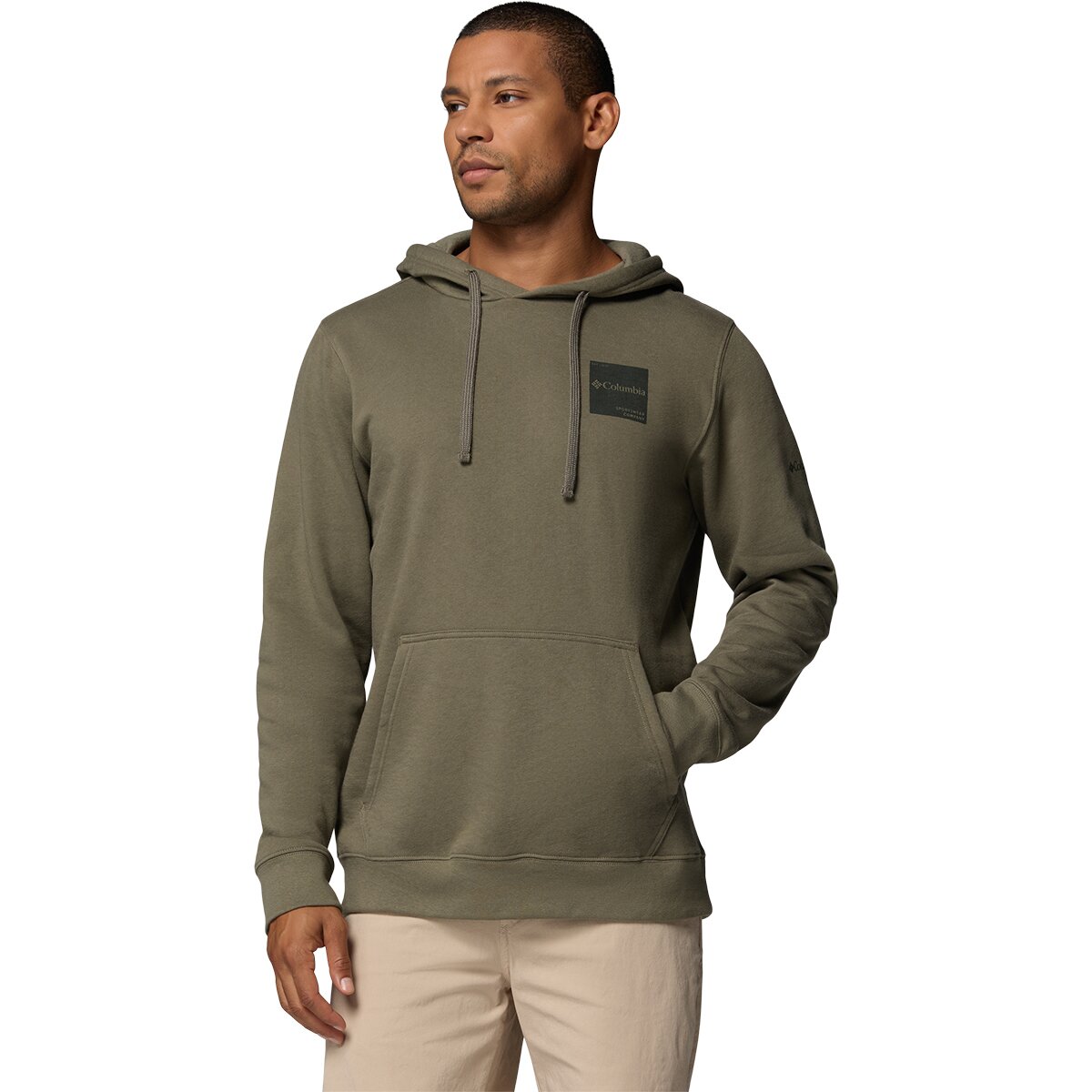Image of Columbia Trek Hoodie - Men's Stone Green/Boxy Brand, XL
