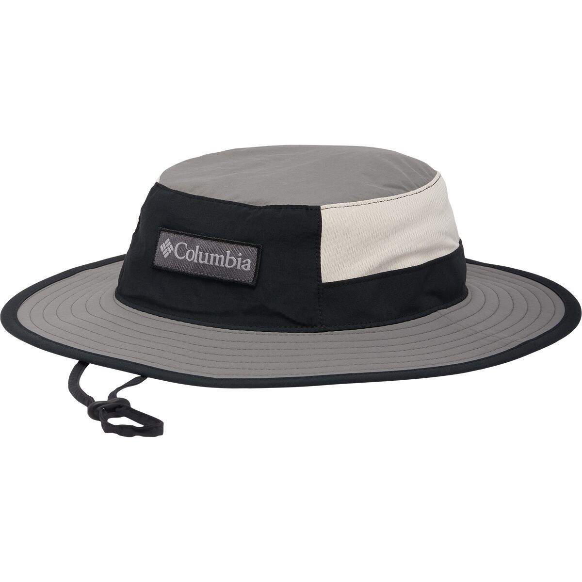 Columbia Bora Bora Booney Hat - Kids' Black/City Grey/Dark Stone, S/M