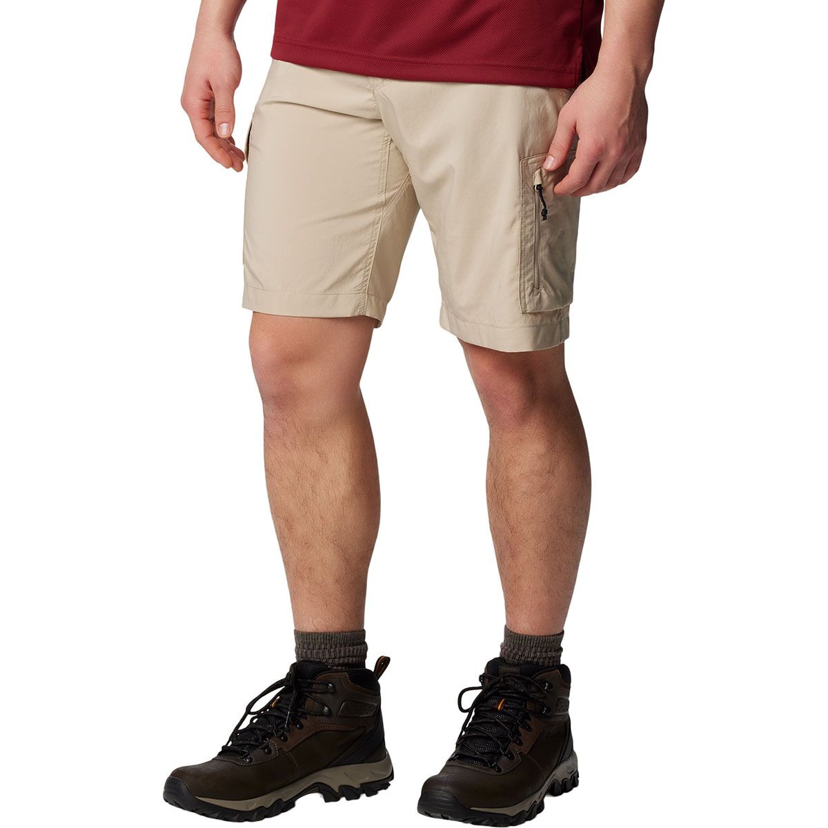 Image of Columbia Silver Ridge 10in Utility Cargo Short - Men's Ancient Fossil, 38