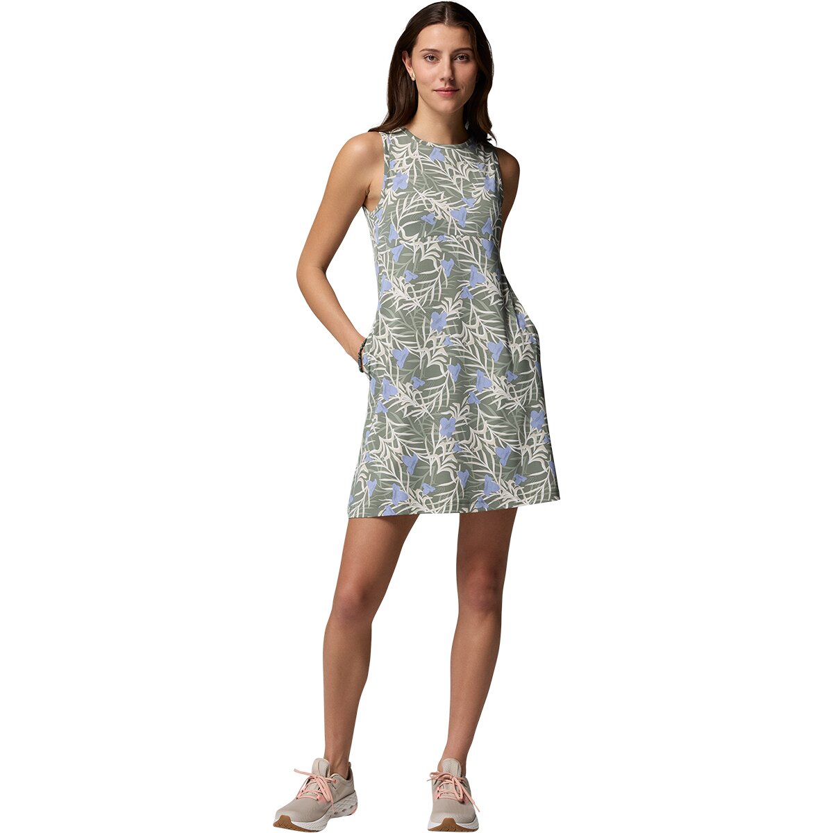 Image of Columbia Freezer Tank Dress - Women's Black2, M
