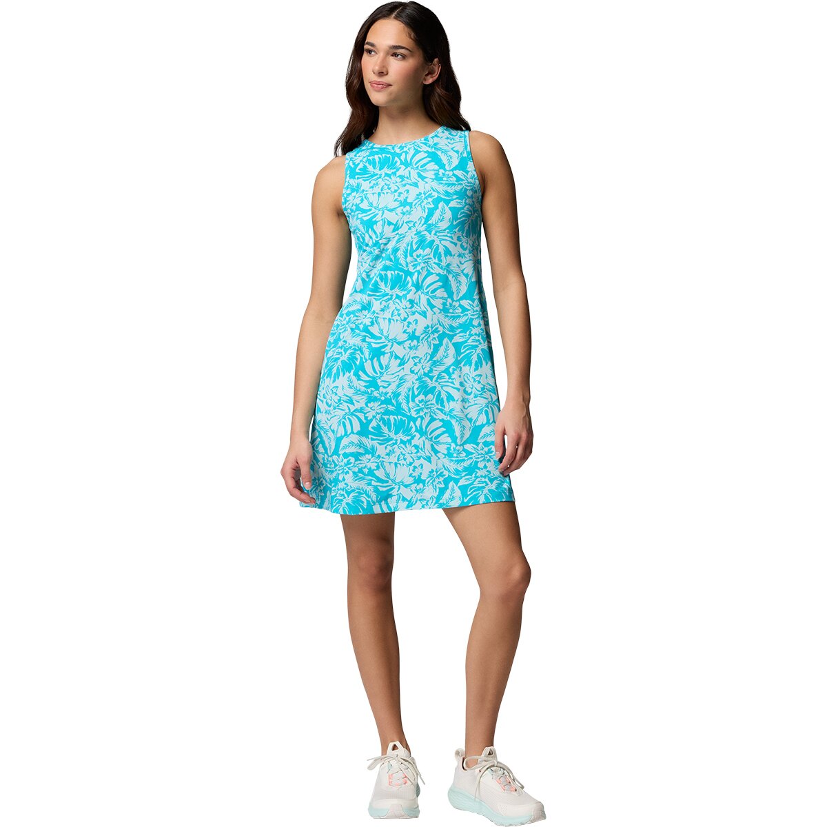Image of Columbia Freezer Tank Dress - Women's Black3, S