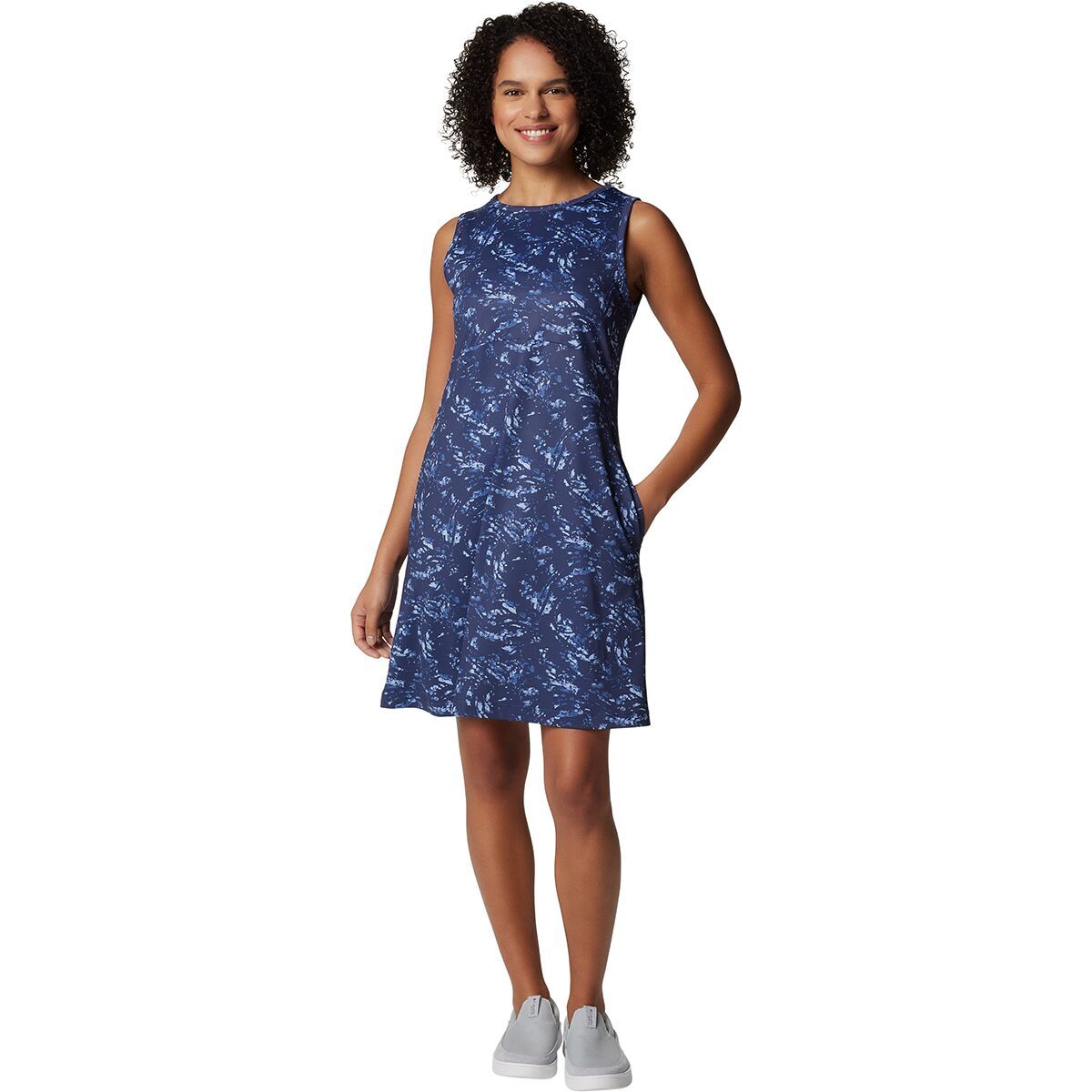 Columbia Freezer Tank Dress - Women's Nocturnal Winding Waters, S