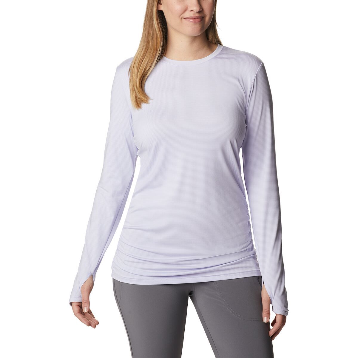 Columbia Leslie Falls Long-Sleeve Shirt - Women's Purple Tint, M