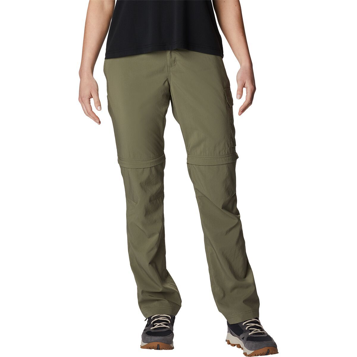 Columbia Silver Ridge Utility Convertible Pant - Women's Stone Green, 6/Reg