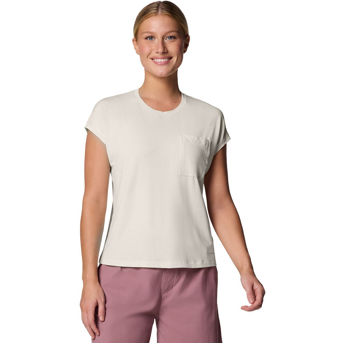 Columbia Boundless Trek Short-Sleeve T-Shirt - Women's Sea Salt, XS