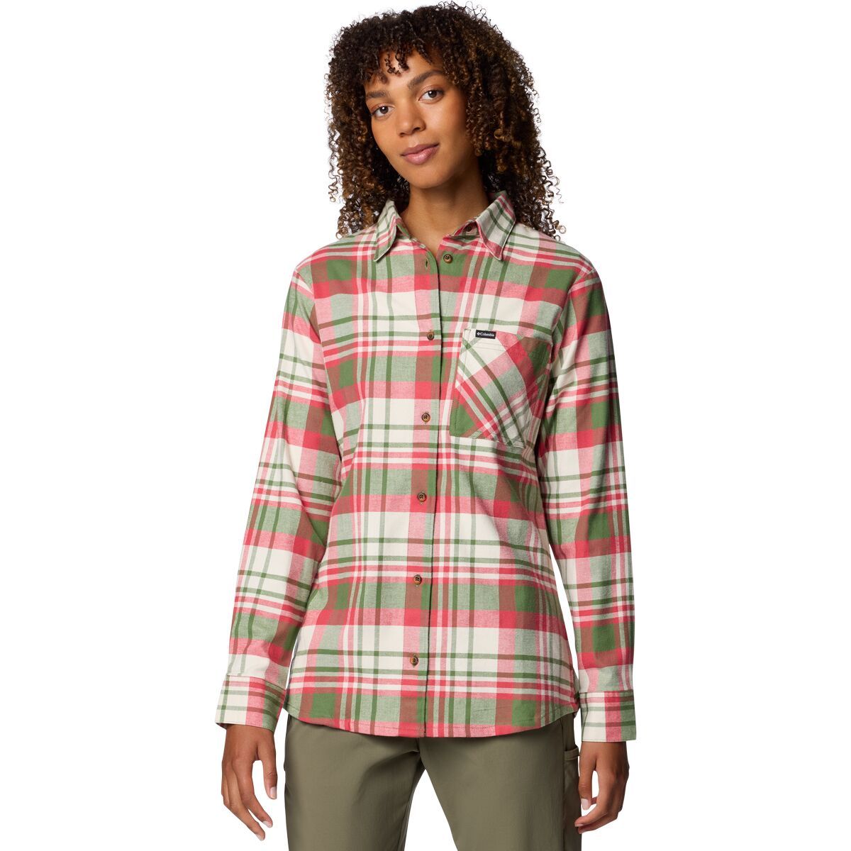 Columbia Calico Basin Flannel Long-Sleeve Shirt - Women
