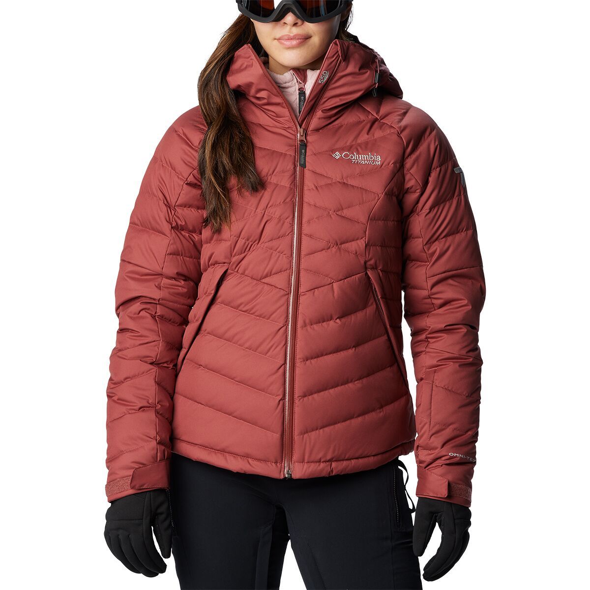 Columbia Roaring Fork Down Jacket - Women's Beetroot, S