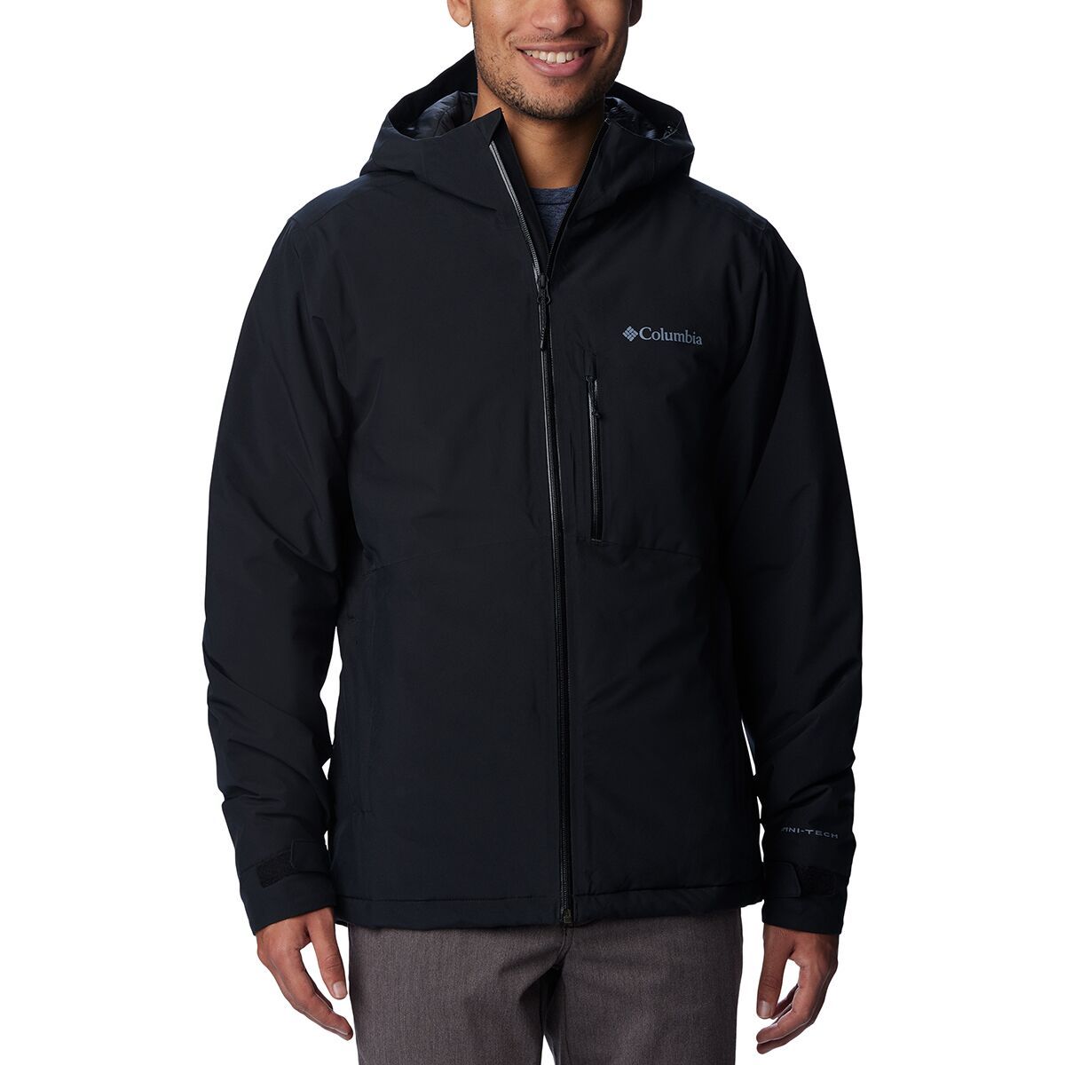 Columbia Explorer's Edge Insulated Jacket - Men's Black, XXL