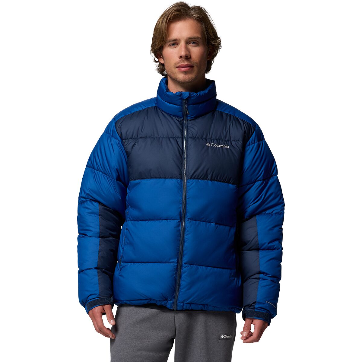 Image of Columbia Pike Lake II Jacket - Men's Mountain Blue/Collegiate Navy, S
