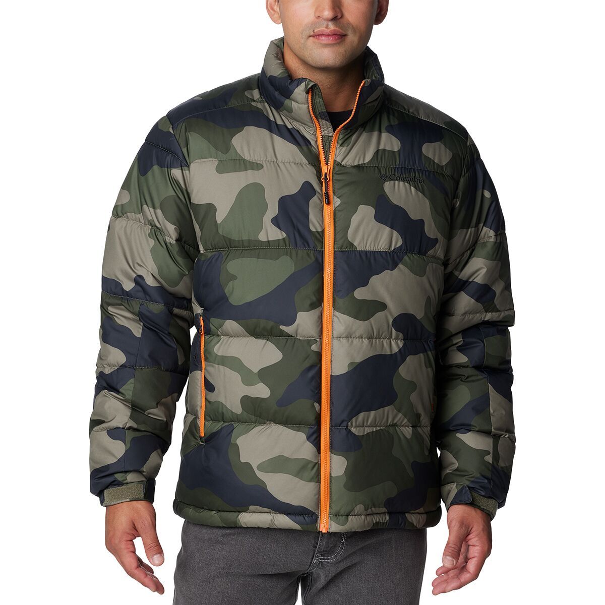 Columbia Pike Lake II Jacket - Men's Stone Green Mod Camo Print, S