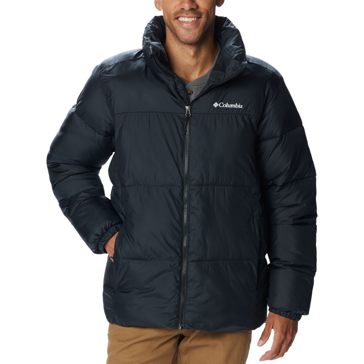 Columbia Puffect II Jacket - Men's Black, XXL