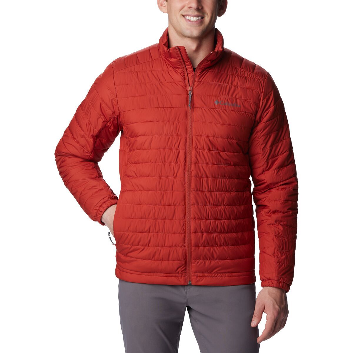 Columbia Silver Falls Jacket - Men's Warp Red, M