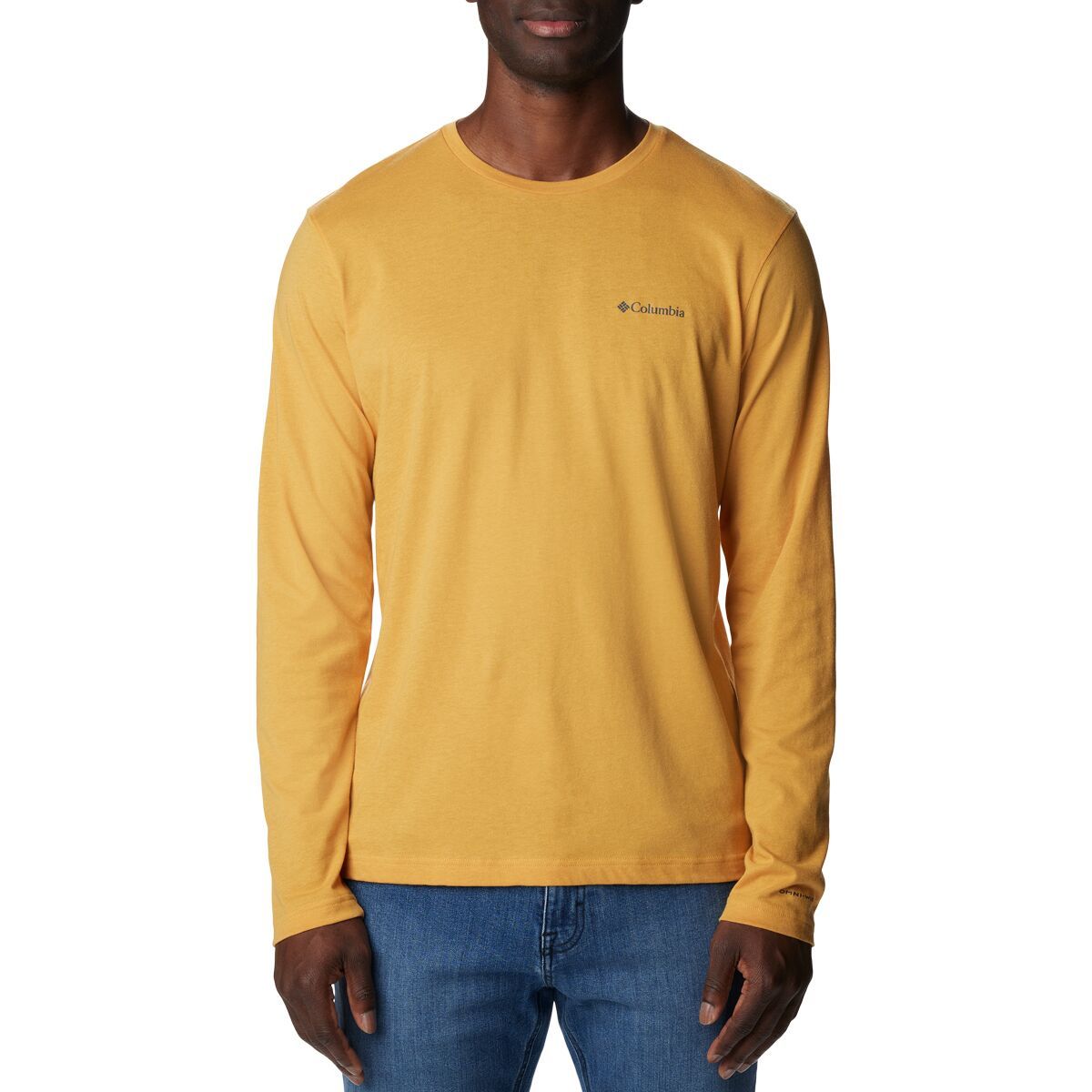 Columbia Thistletown Hills Long-Sleeve Crew - Men's Raw Honey, XL