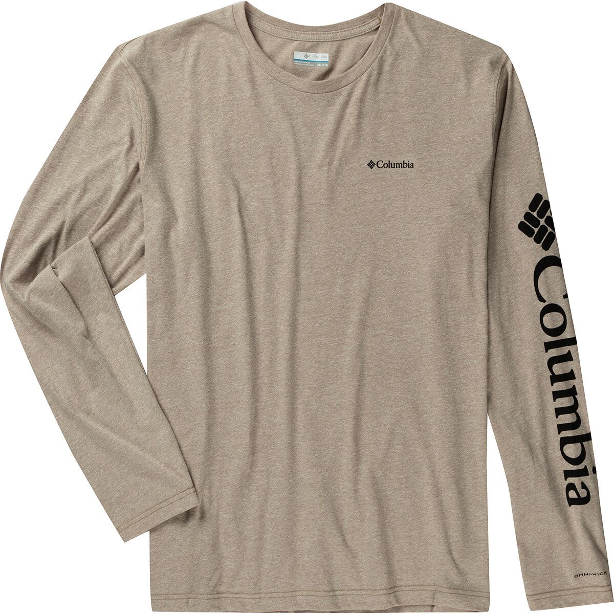 Columbia Thistletown Hills Long-Sleeve Logo T-Shirt - Men's Delta Heather, L