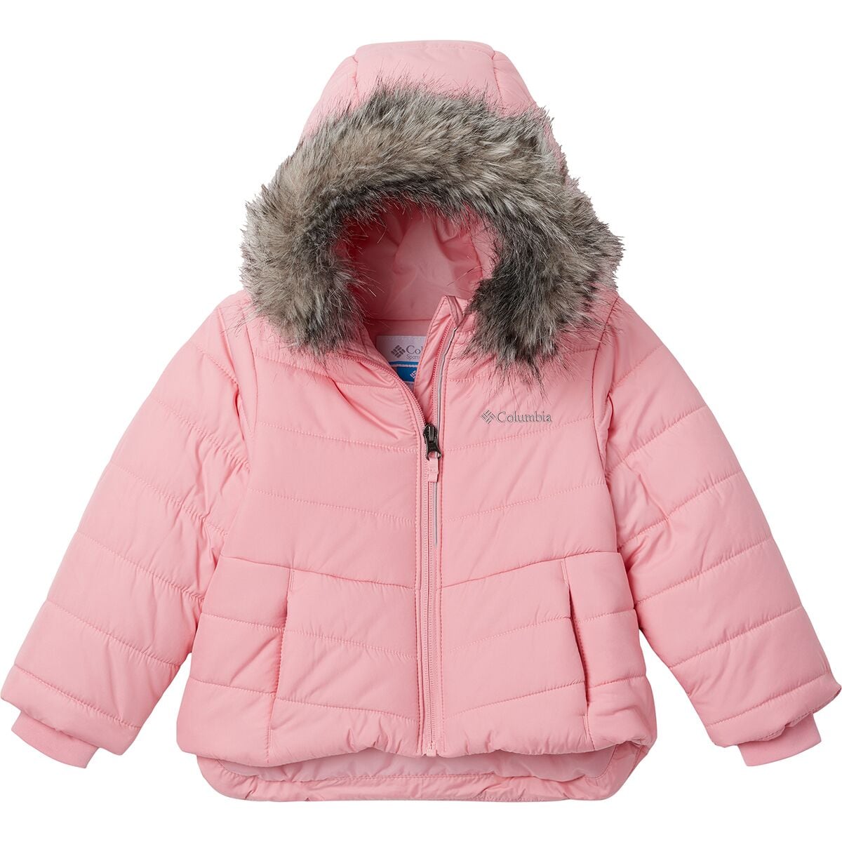Columbia Katelyn Crest II Hooded Jacket - Toddler Girls' Pink Orchid