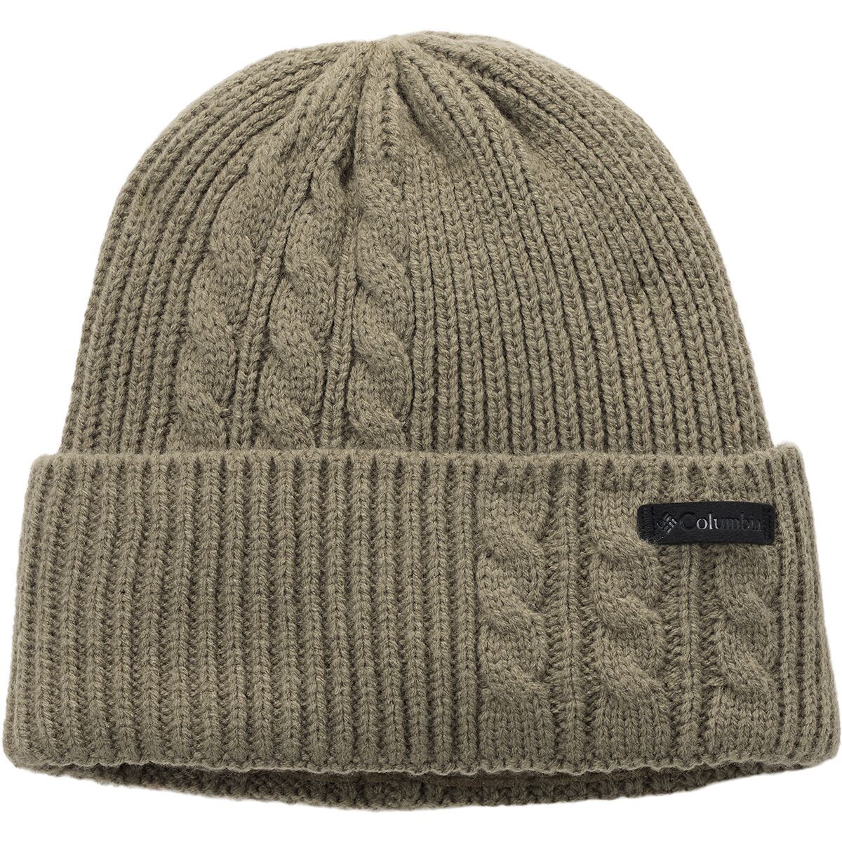 Image of Columbia Agate Pass Cable Knit Beanie Stone Green, One Size