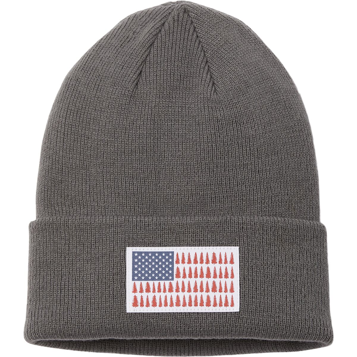 Image of Columbia Tree Flag Cuffed Beanie City Grey, One Size