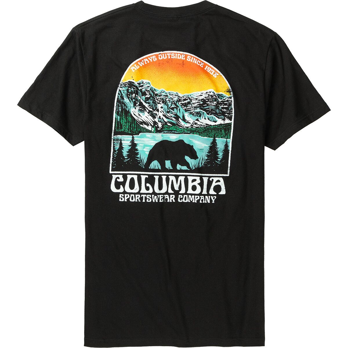 Columbia Commute Short-Sleeve T-Shirt - Men's Black, XXL