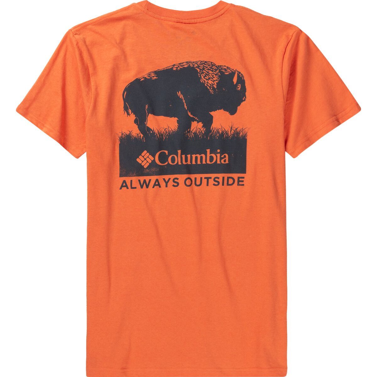 Columbia Plains Short-Sleeve T-Shirt - Men's Desert Orange, XXL