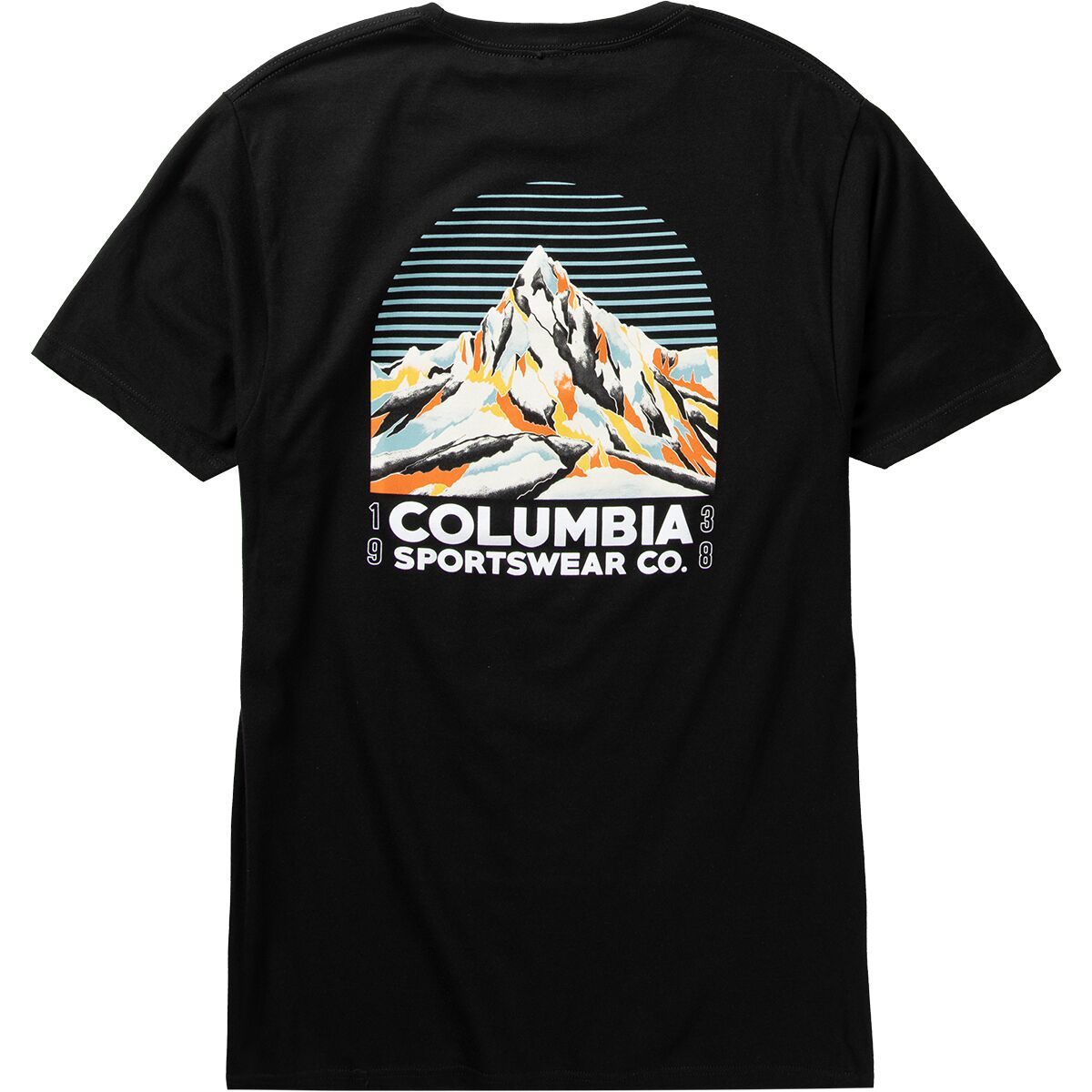 Columbia Puzzle Short-Sleeve T-Shirt - Men's Black, XXL