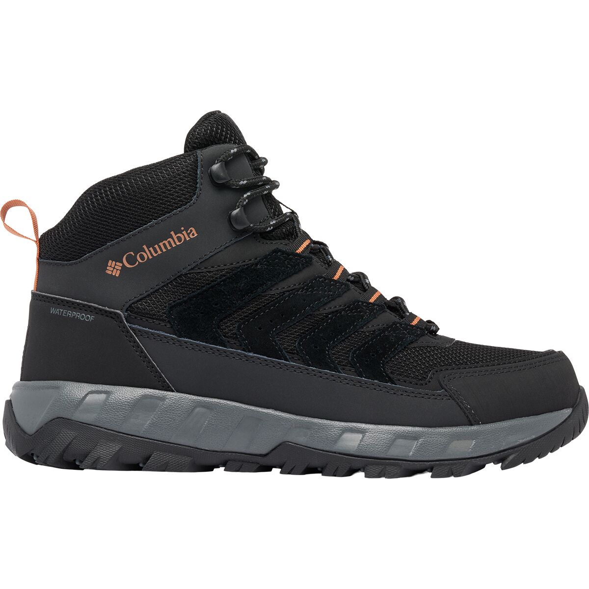 Image of Columbia Strata Trail WP Hiking Boot - Men's Black/Owl, 9.5