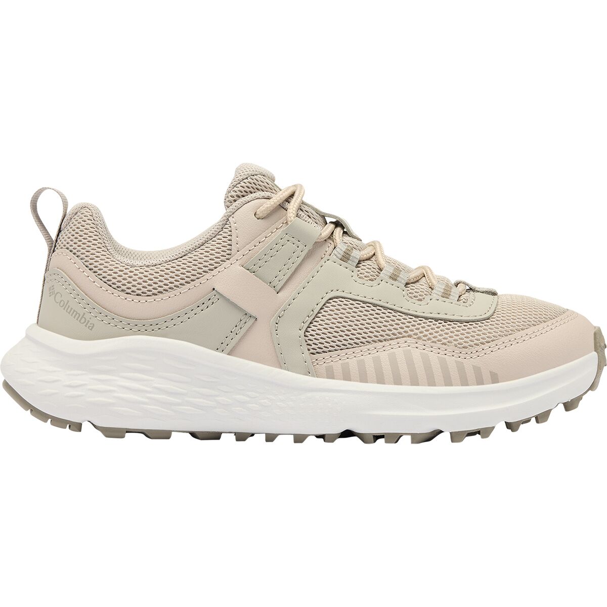 Image of Columbia Konos Low Hiking Shoe - Kids' Soft Taupe/Flint Grey, 3.0