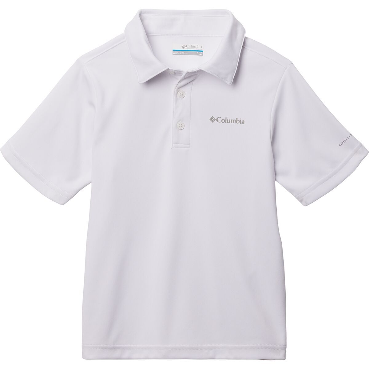 Columbia Hike Polo Shirt - Boys' White, S