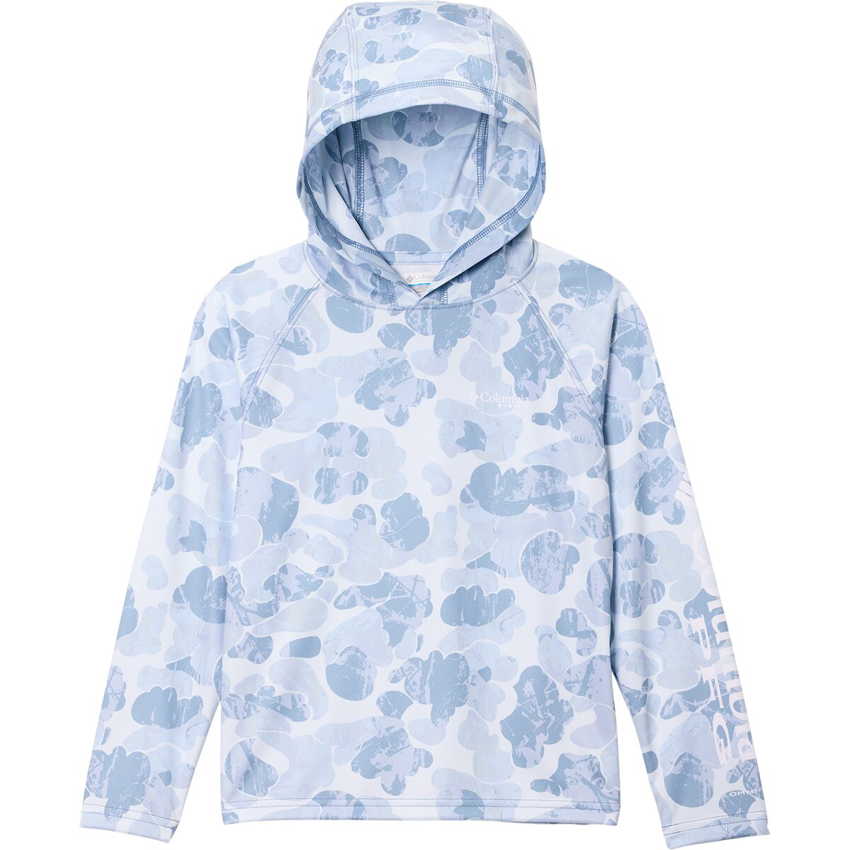 Columbia Super Terminal Tackle Hoodie - Boys' Dark Mirage Deltawoods, M