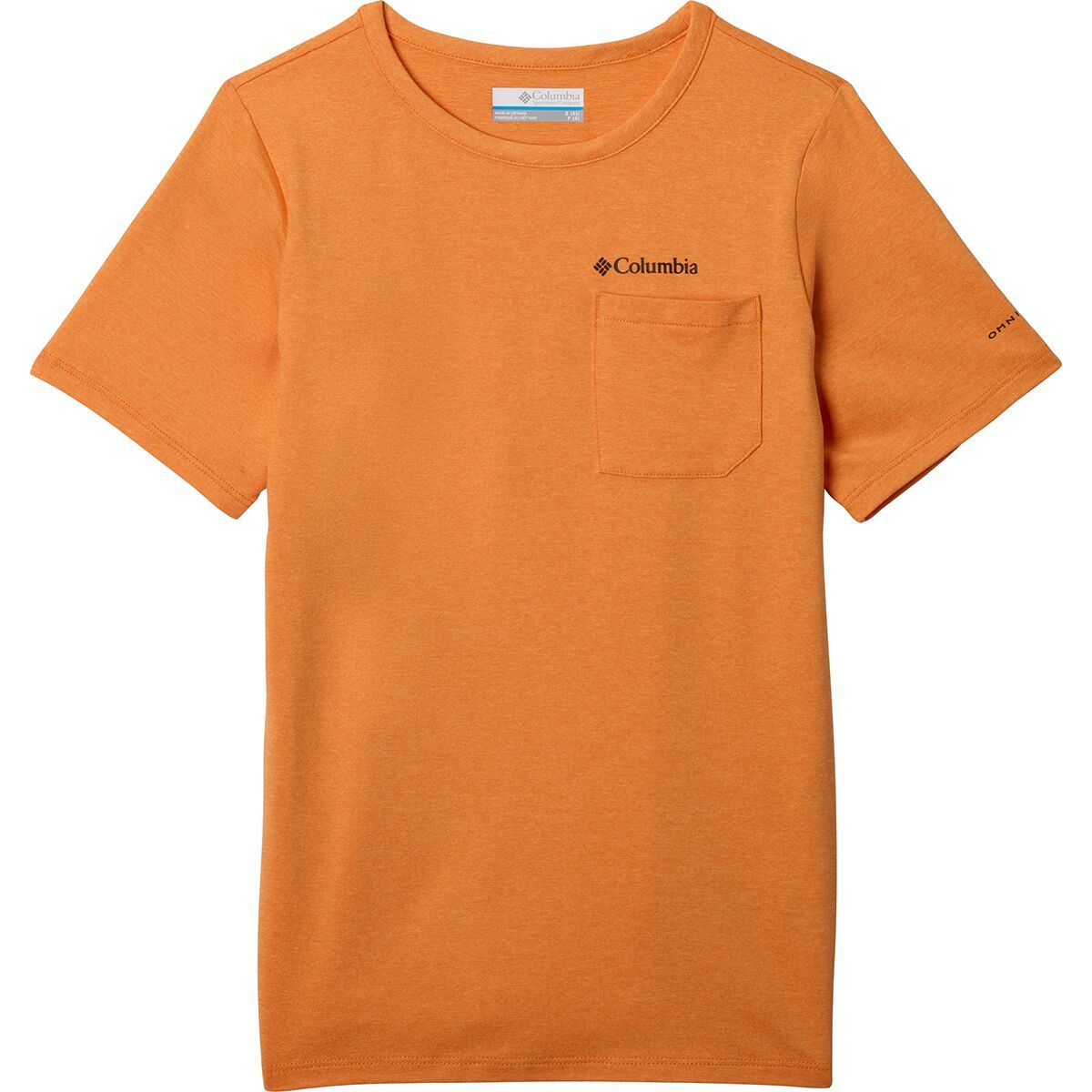 Columbia Tech Trail Short-Sleeve T-Shirt - Boys' Koi Heather, XS