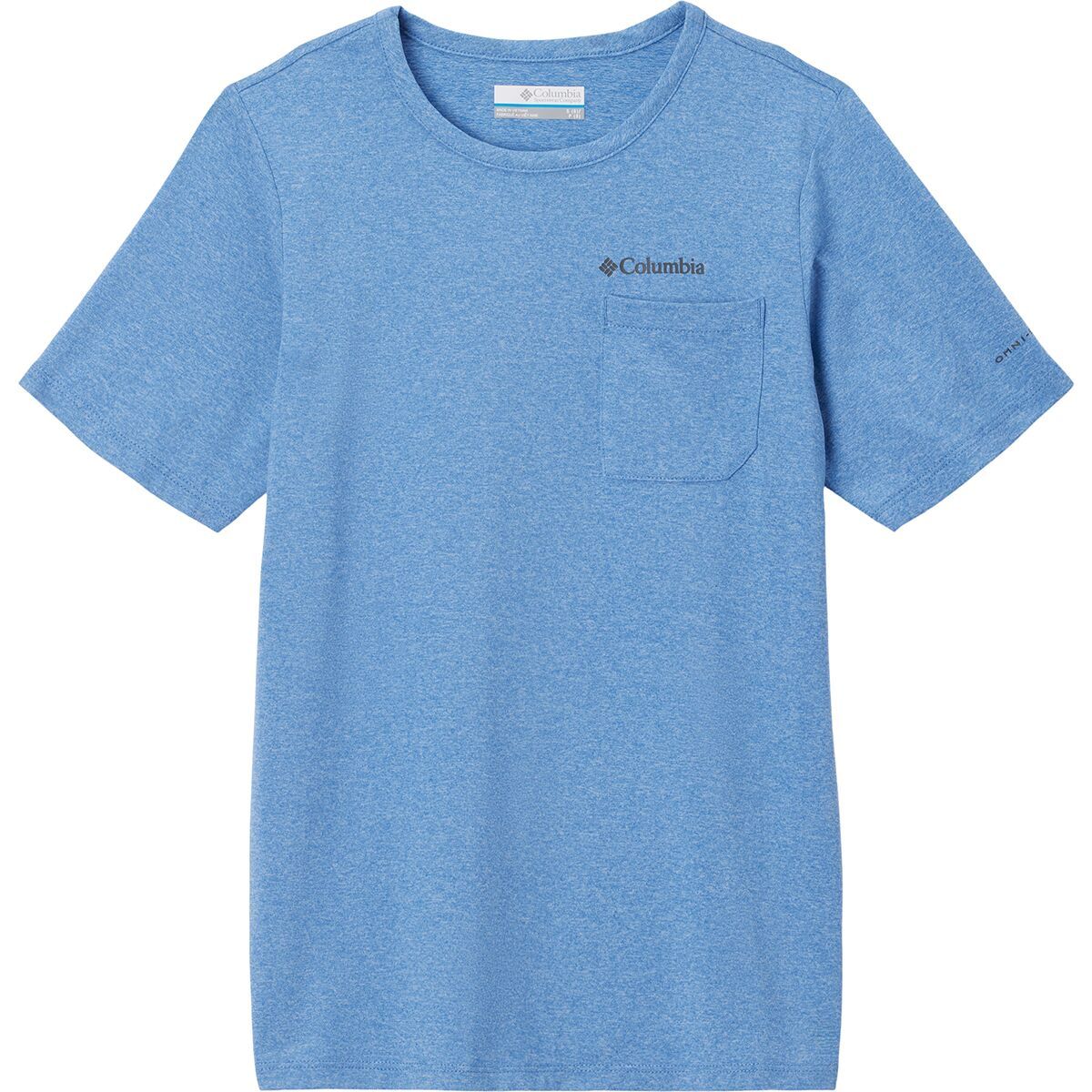 Columbia Tech Trail Short-Sleeve T-Shirt - Boys' Skyler Heather, XXS