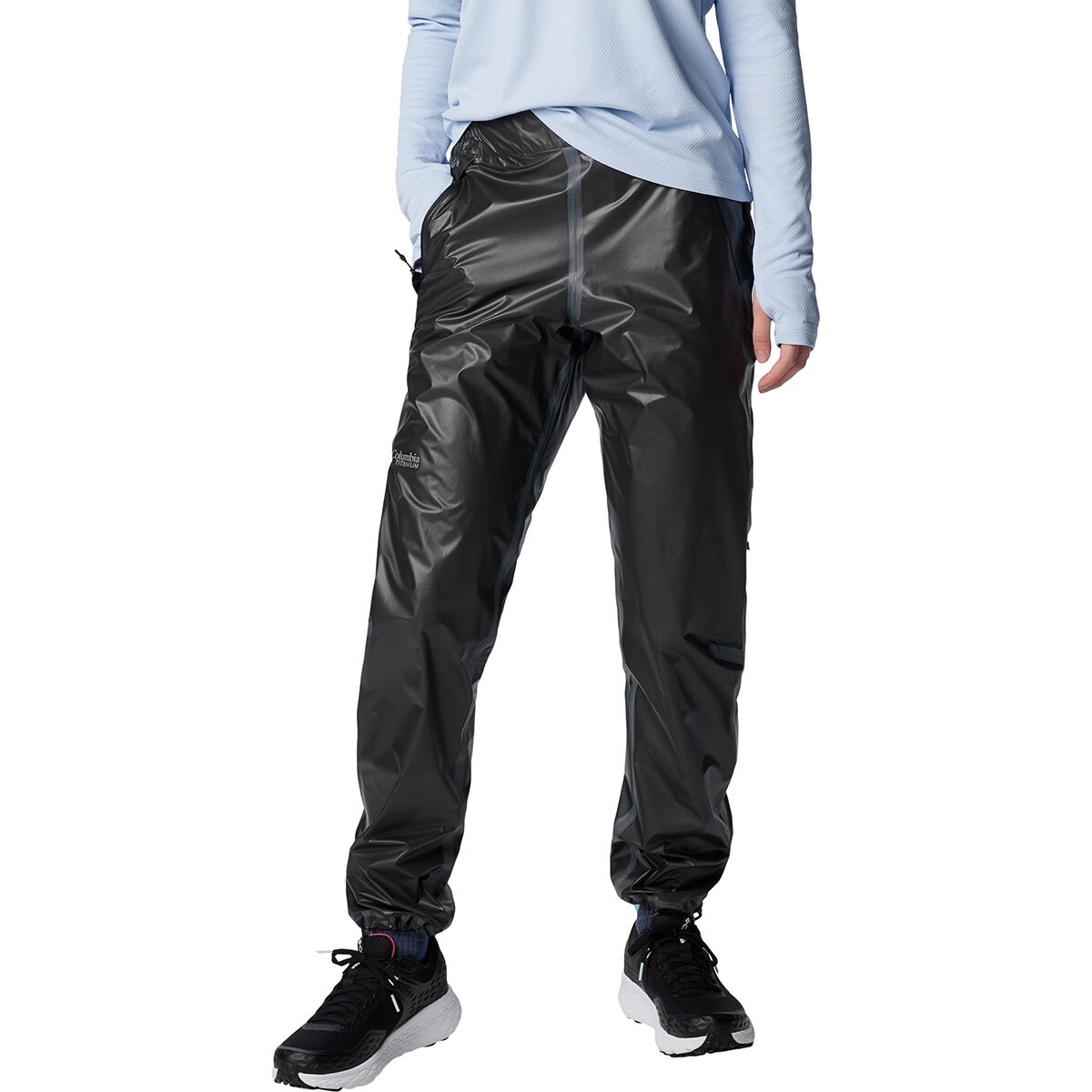 Image of Columbia OutDry Extreme Wyldwood Rain Pant - Women's Black, XS/Reg