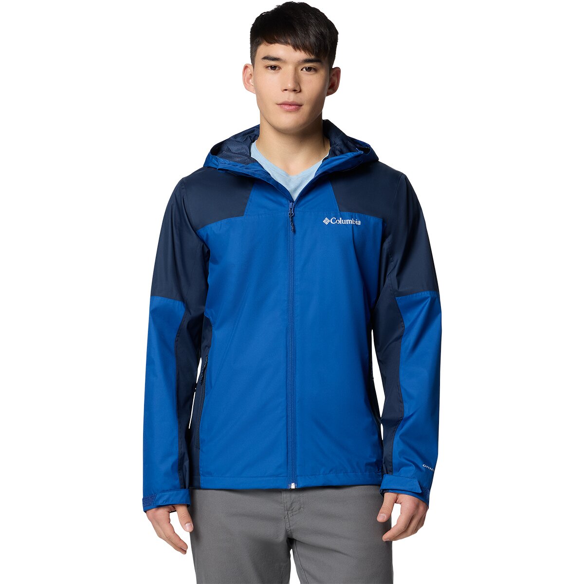 Image of Columbia Inner Limits III Jacket - Men's Mountain Blue/Collegiate Navy2, L