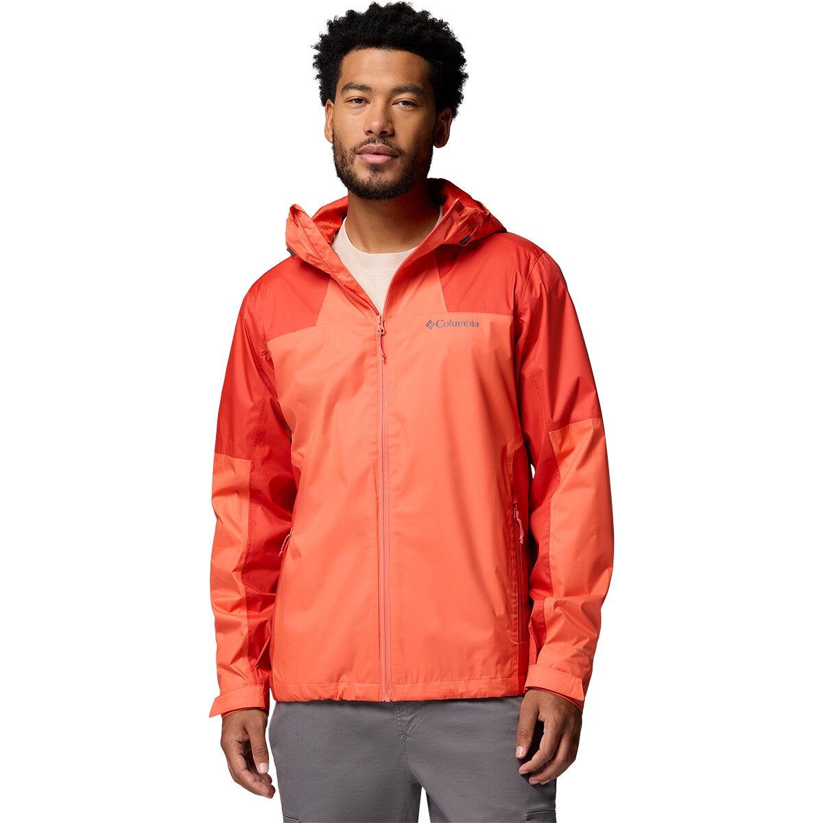 Image of Columbia Inner Limits III Jacket - Men's Zing/Super Sonic, S