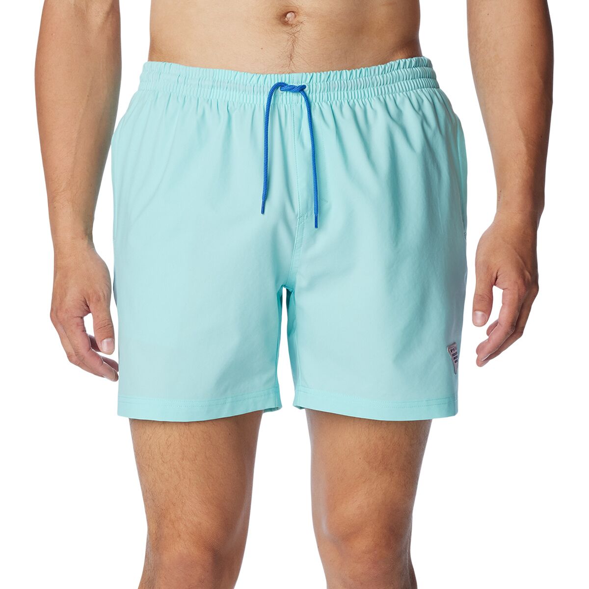 Image of Columbia PFG Rambler 6in Swim Short - Men's Gulf Stream, M