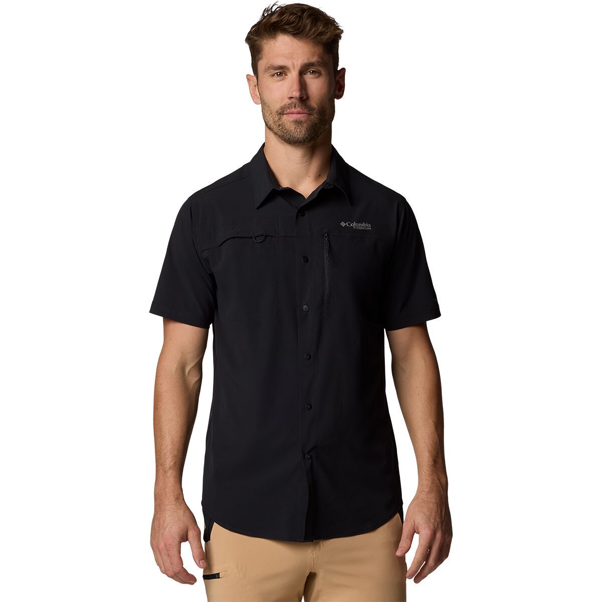 Columbia Columbia Summit Valley Woven Shirt - Men's Black, M