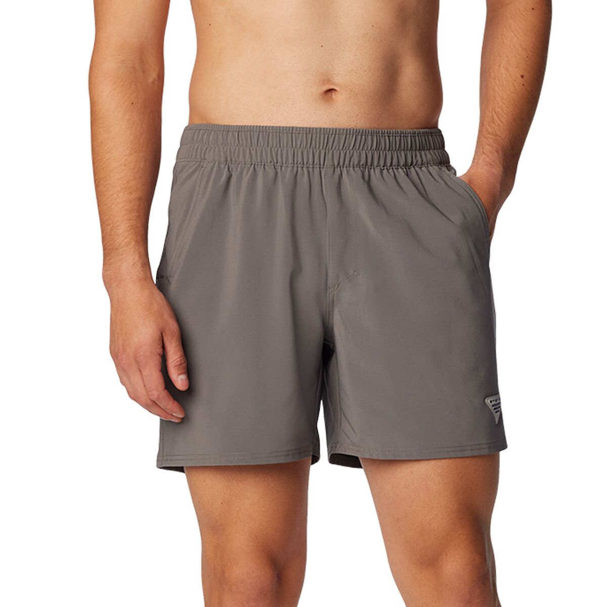 Image of Columbia Terminal Roamer Stretch 6in Short - Men's City Grey, L