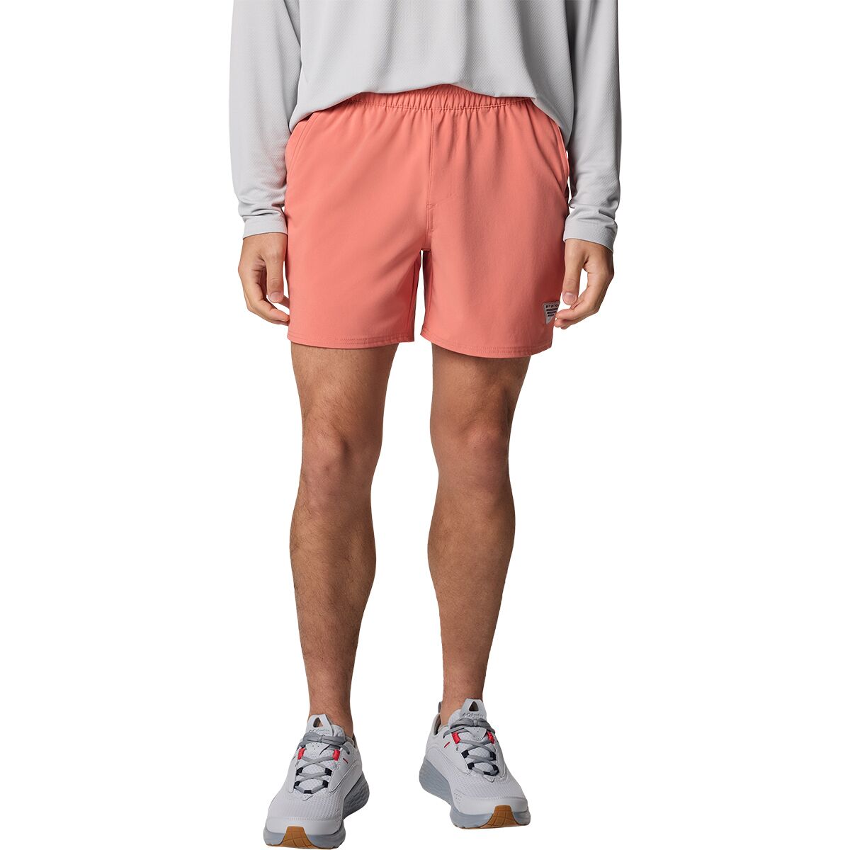 Image of Columbia Terminal Roamer Stretch 6in Short - Men's Faded Peach, XXL