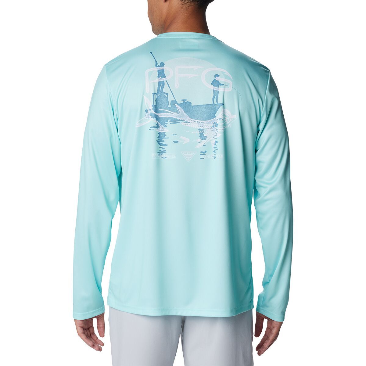 Columbia Terminal Tackle PFG Tarpon Rise Long-Sleeve Shirt - Men's Gulf Stream/Tarpon Rise, L