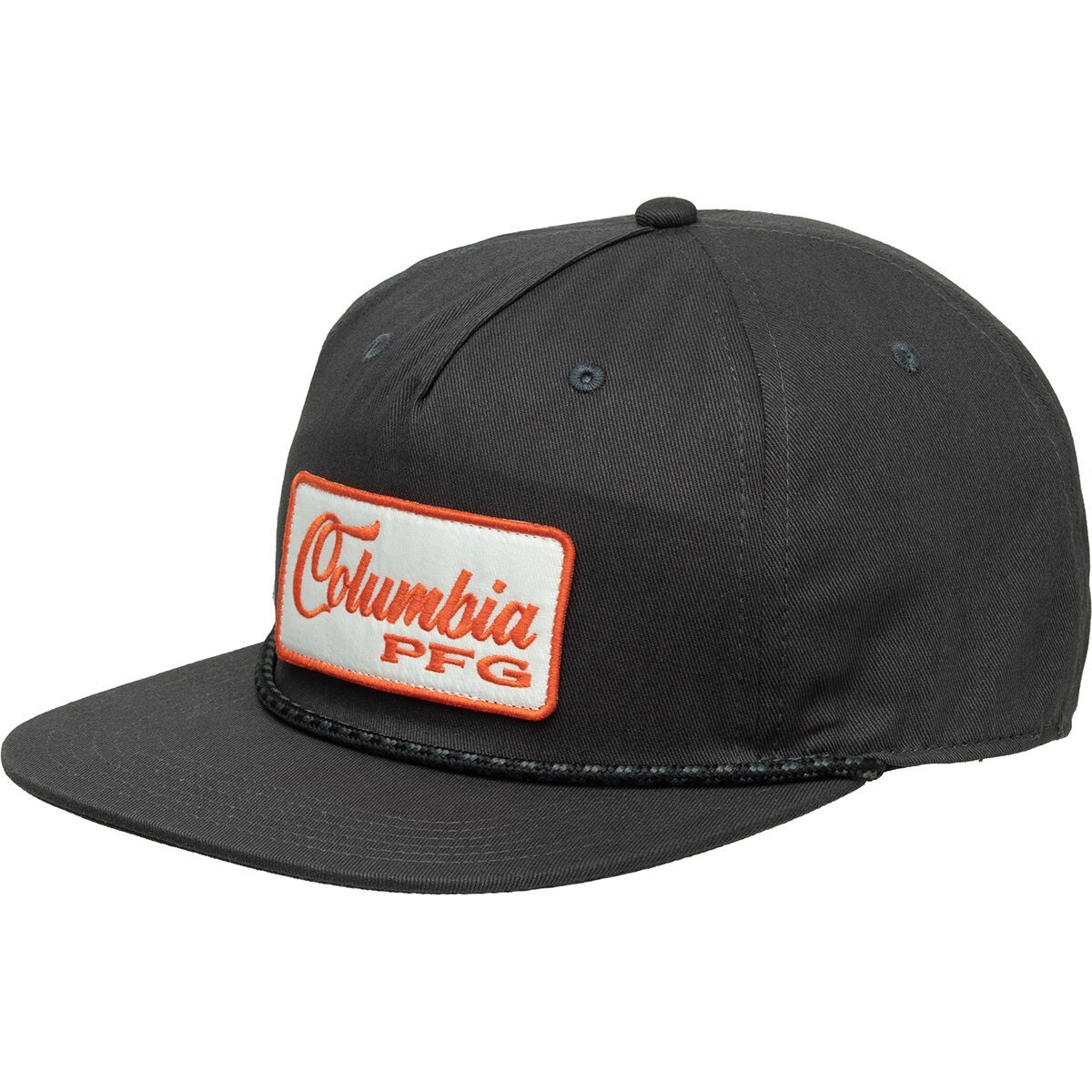 Image of Columbia PFG Back Tack Snapback Hat Shark/Embroidered Patch, One Size