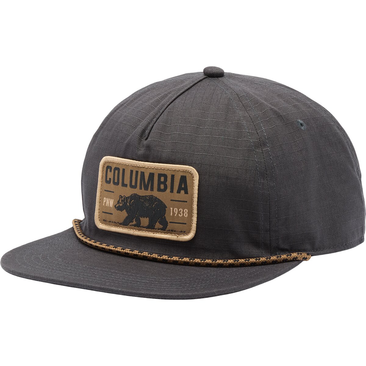 Image of Columbia Ratchet Strap Snapback Hat Shark/Bear, One Size