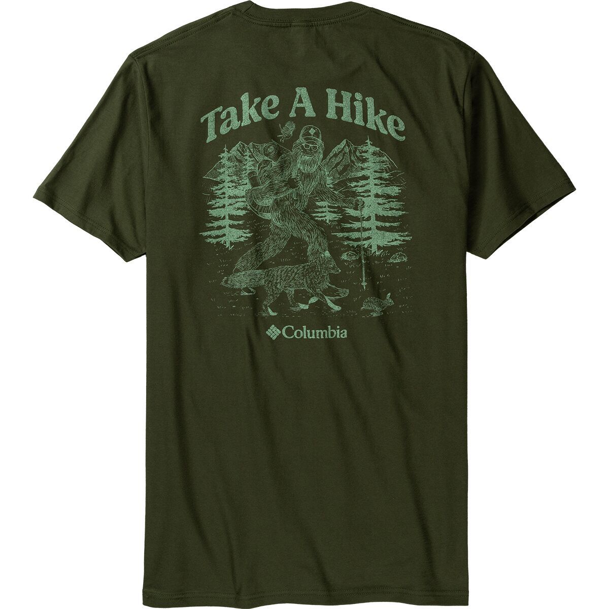 Columbia Naturewalk T-Shirt - Men's Surplus Green, L