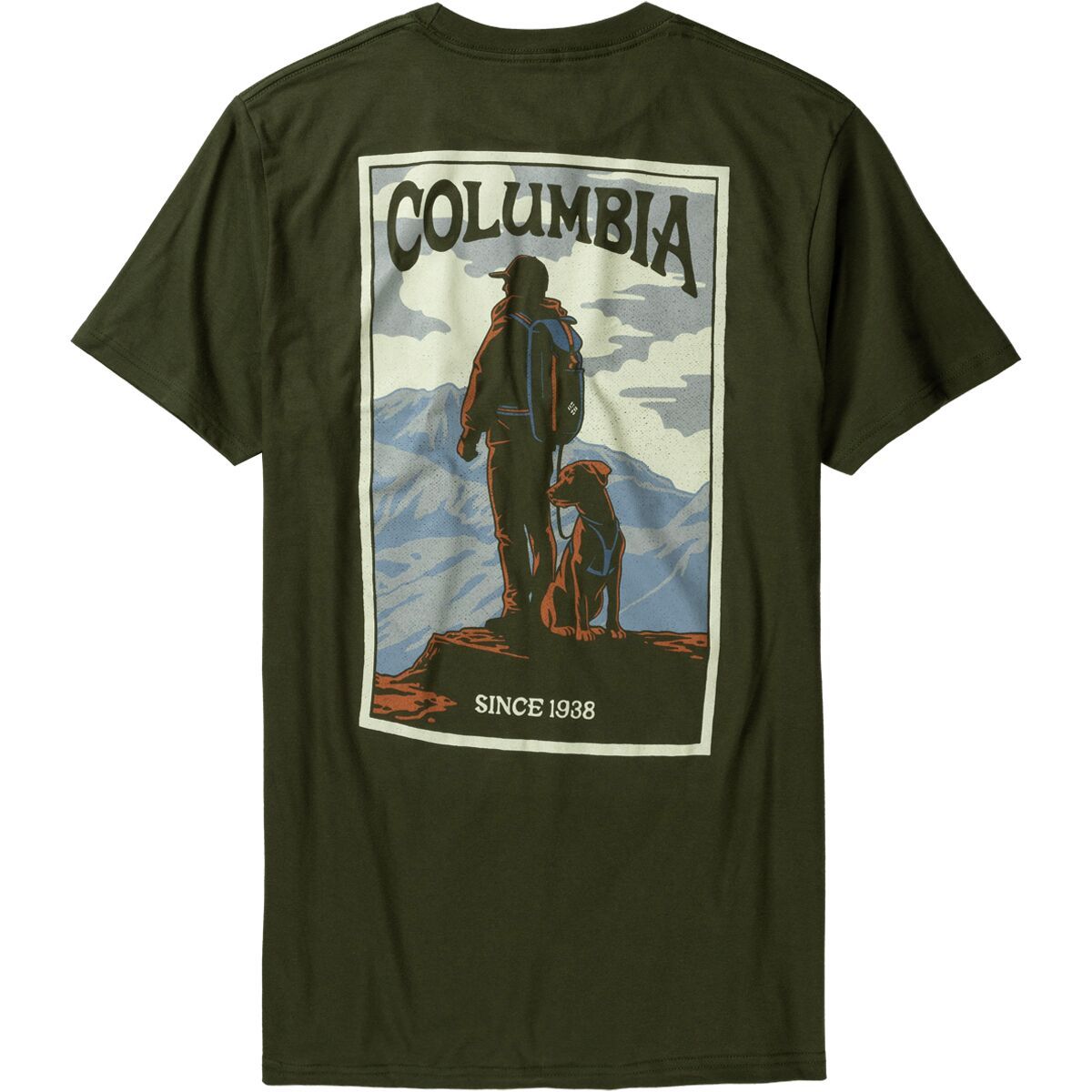 Columbia Overlook T-Shirt - Men's Safari, XL