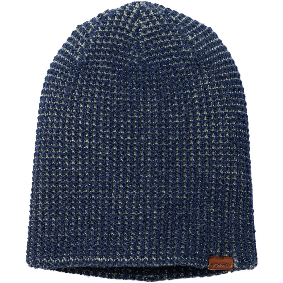 Image of Columbia Landroamer Waffle Beanie Collegiate Navy/Safari, One Size