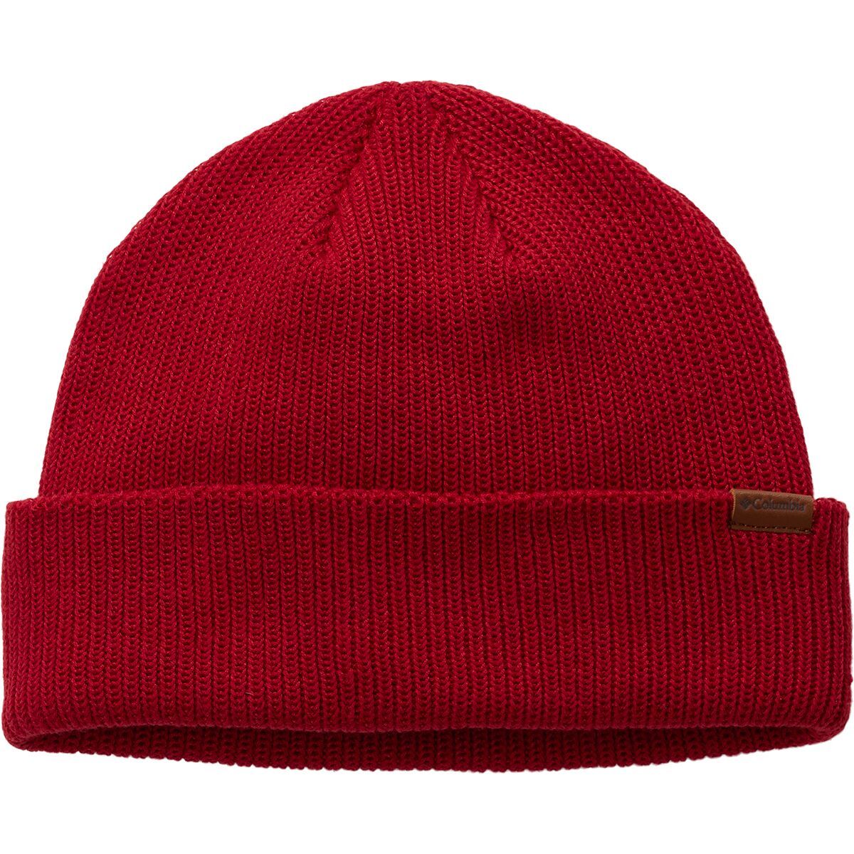 Image of Columbia Portside Fisherman Beanie Red Dahlia, One Size