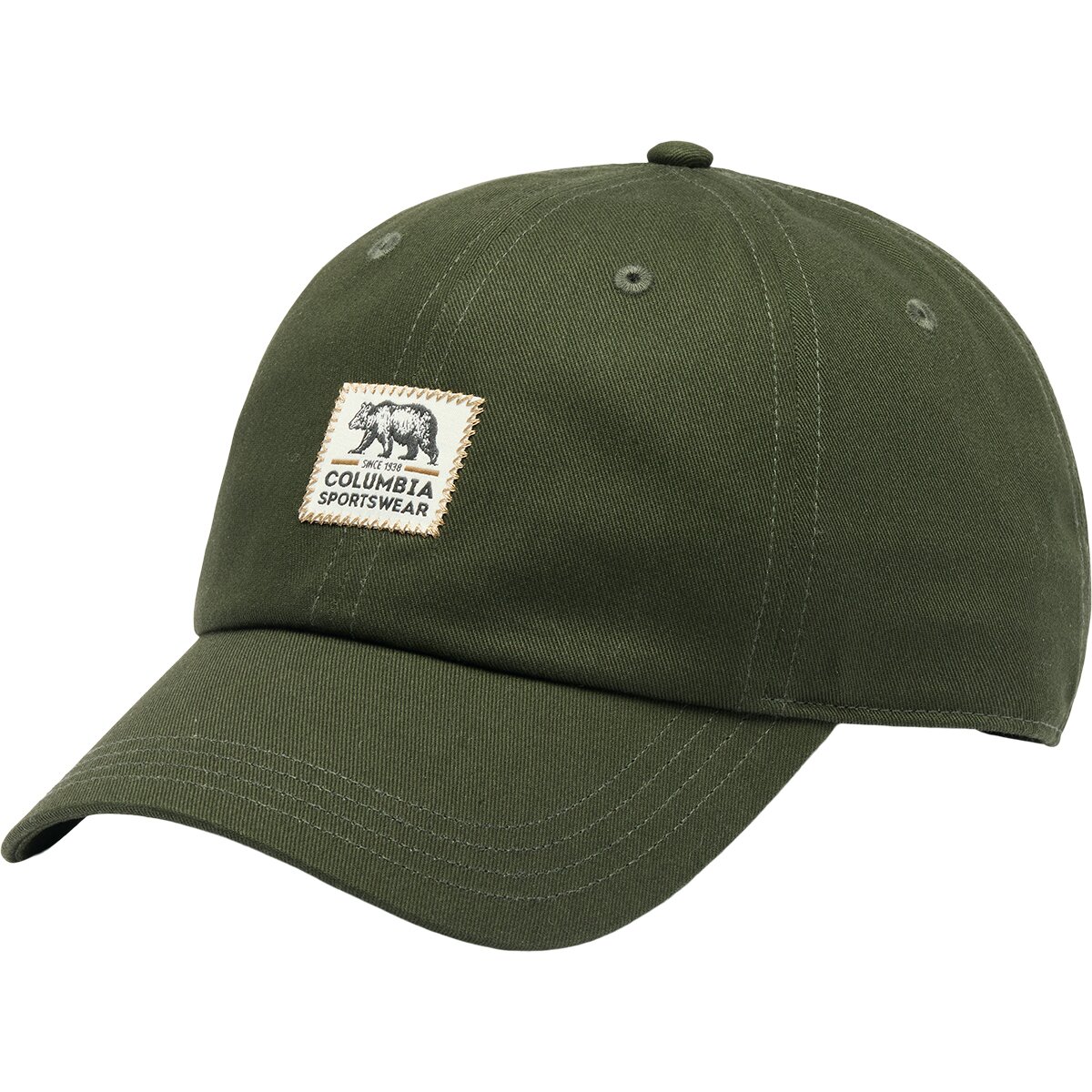 Image of Columbia Provisions Ball Cap Greenscape/Woven Bear, One Size