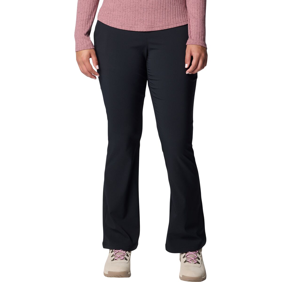 Image of Columbia All Seasons Bootcut II Pant - Women's Black, XL/Reg