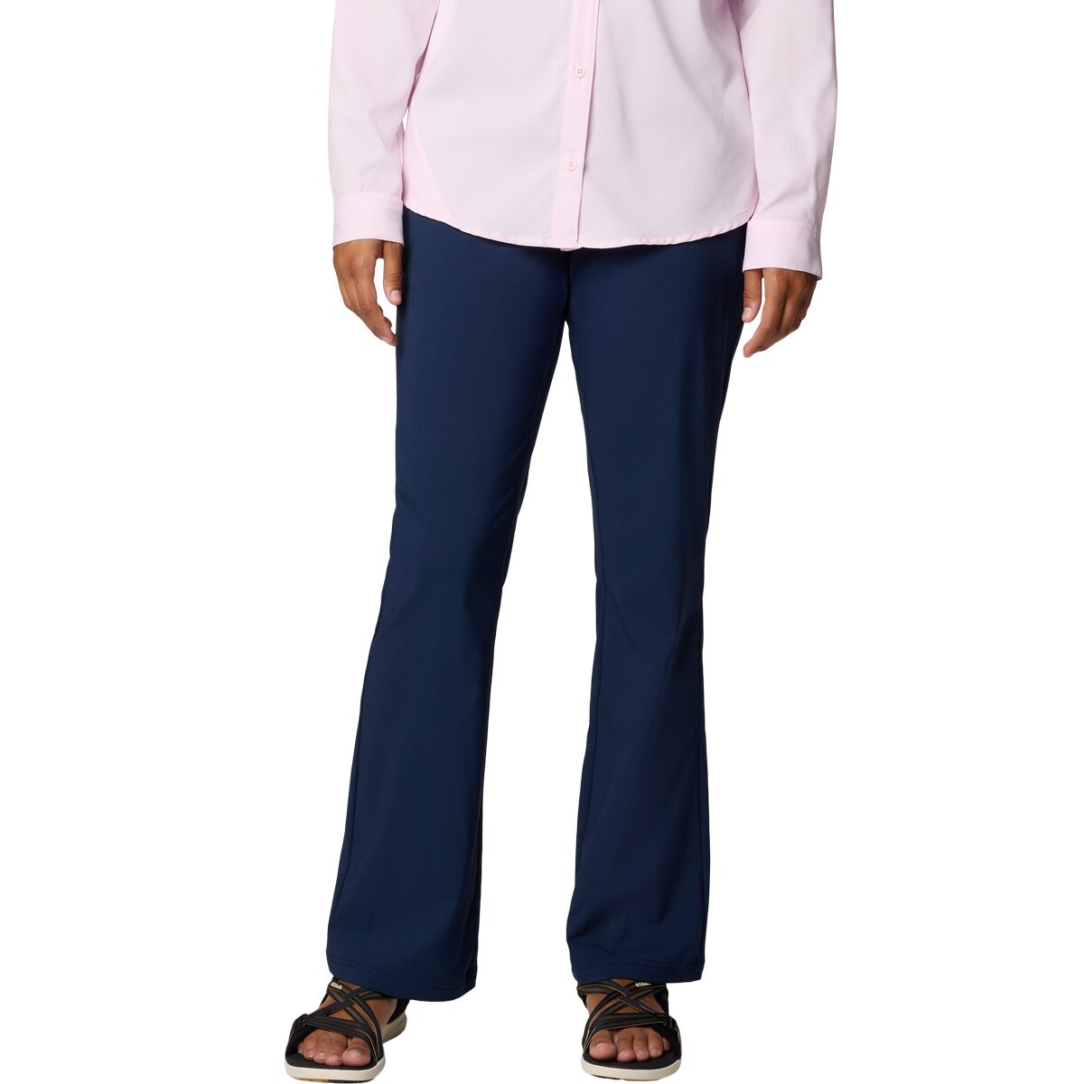 Image of Columbia All Seasons Bootcut II Pant - Women's Collegiate Navy, XS/Reg