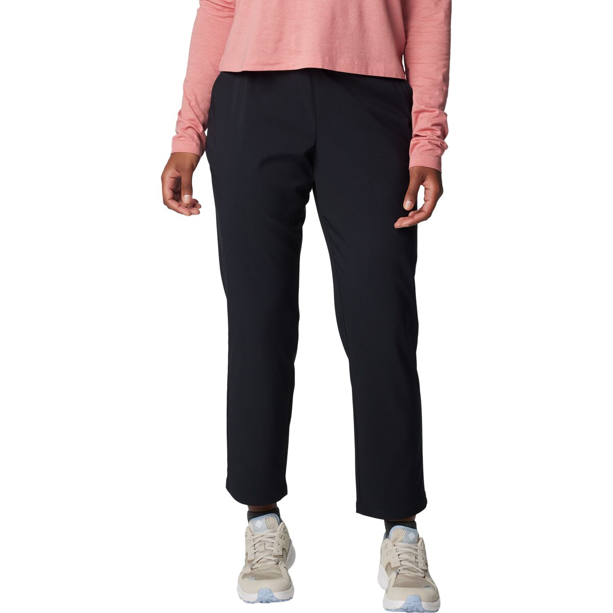 Image of Columbia All Seasons Pull-On II Pant - Women's Black, S/Reg